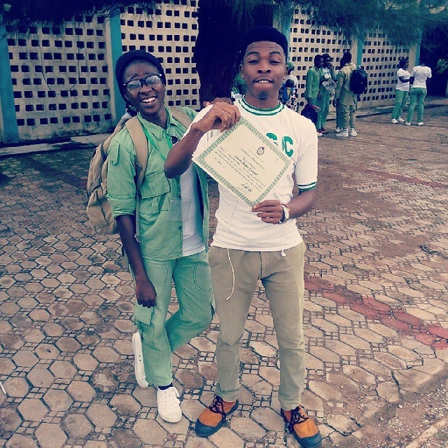 When I Was Still Corper Mayowa" - Mayorkun Shares Throwback Photo - Celebrities - Nigeria