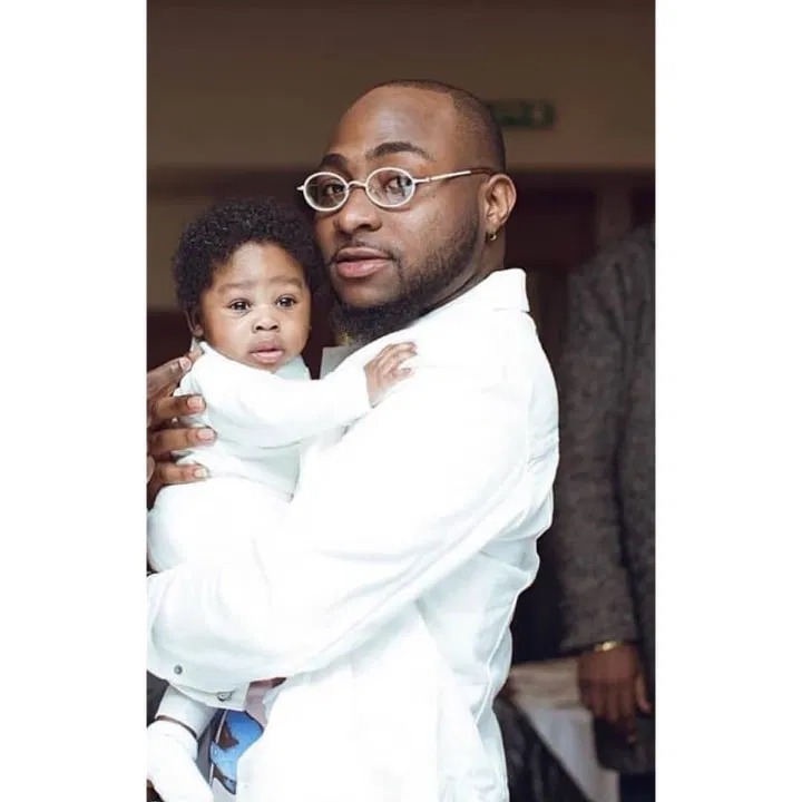Nigerian celebrities with son