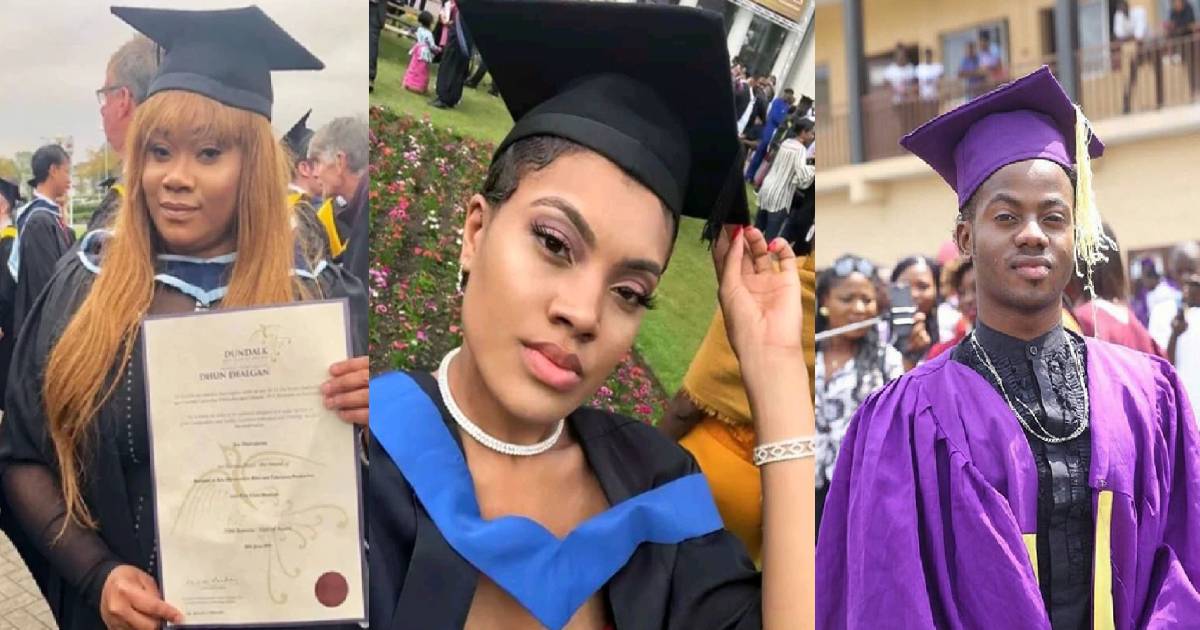 5 Nigerian Celebrities Who Graduated At The Top Of Their Classes With Excellent Grades (Photos)