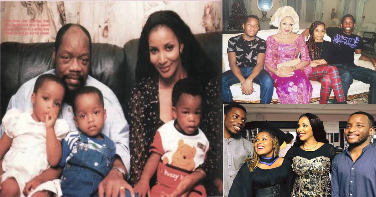 Meet Bianca Ojukwu And Her 3 Lovely Children