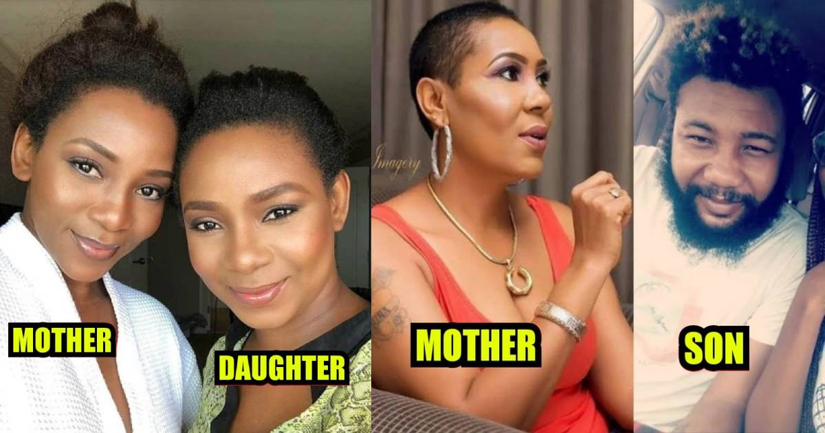 Nigerian Female Celebrities Who Are Just 17 Years Older Than Their First Born