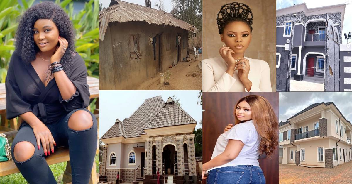 See 6 Nigerian Female Celebrities Who Built Beautiful Houses for Their Parents