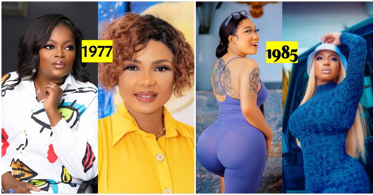 5 Pairs Of Nigerian Female Movie Stars Who Share The Same Birth Year