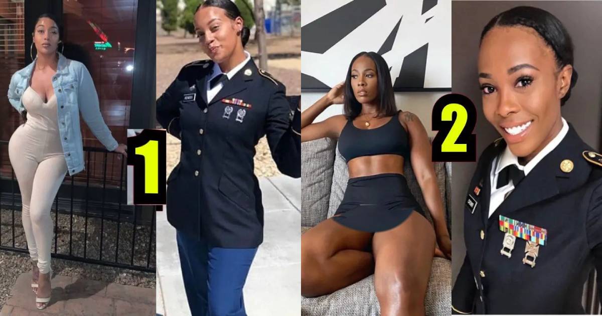 These Are Female Soldiers But They Look Prettier And Different Outside Their Uniforms