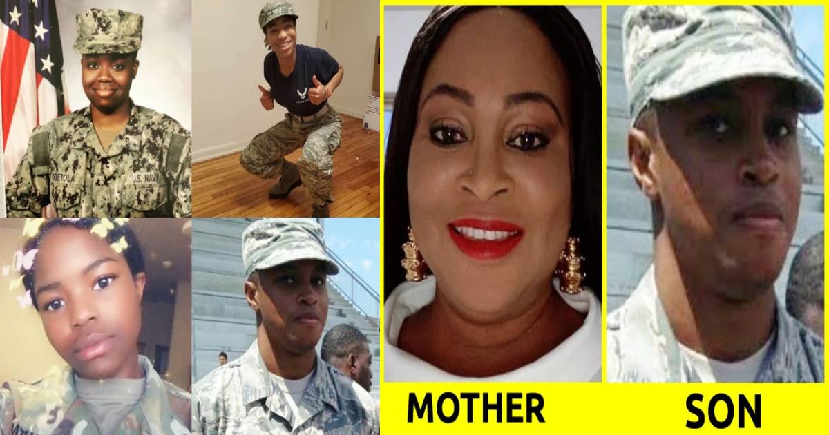 Meet The Adorable Children of Nollywood Stars In The US Military (Photos)