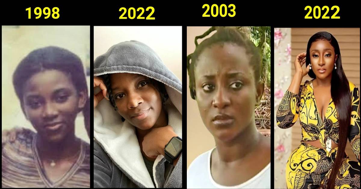 See How Nollywood Actresses Have Changed Since the Beginning of Their Career (Photos)