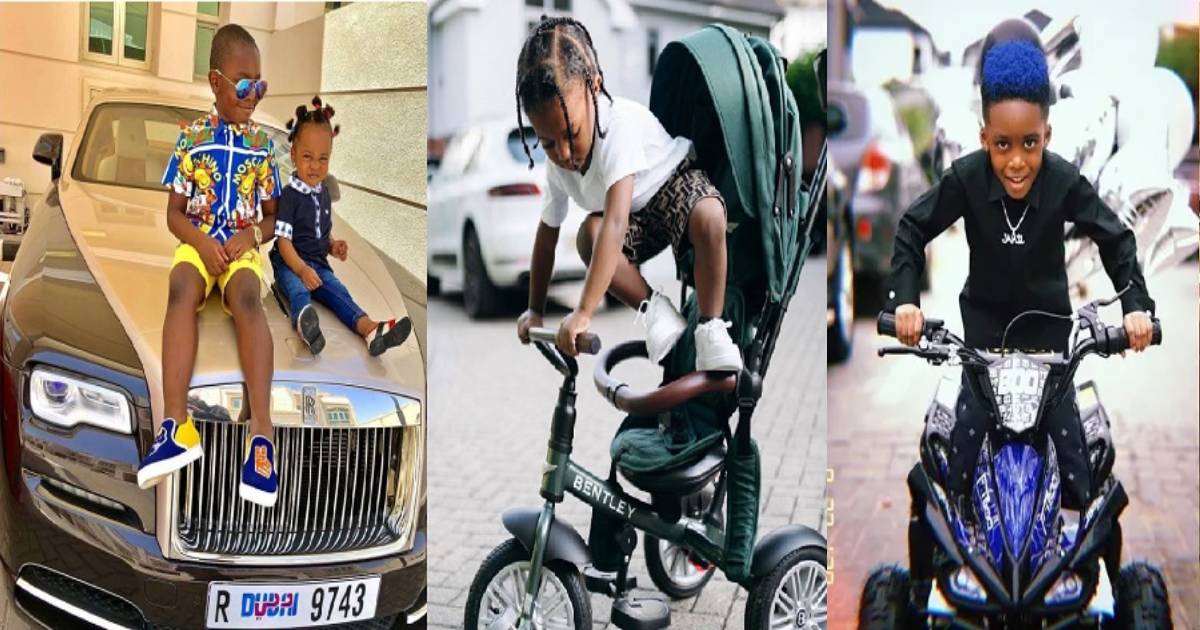 Top 7 Most Spoiled Celebrity Children In Nigeria (Photos)