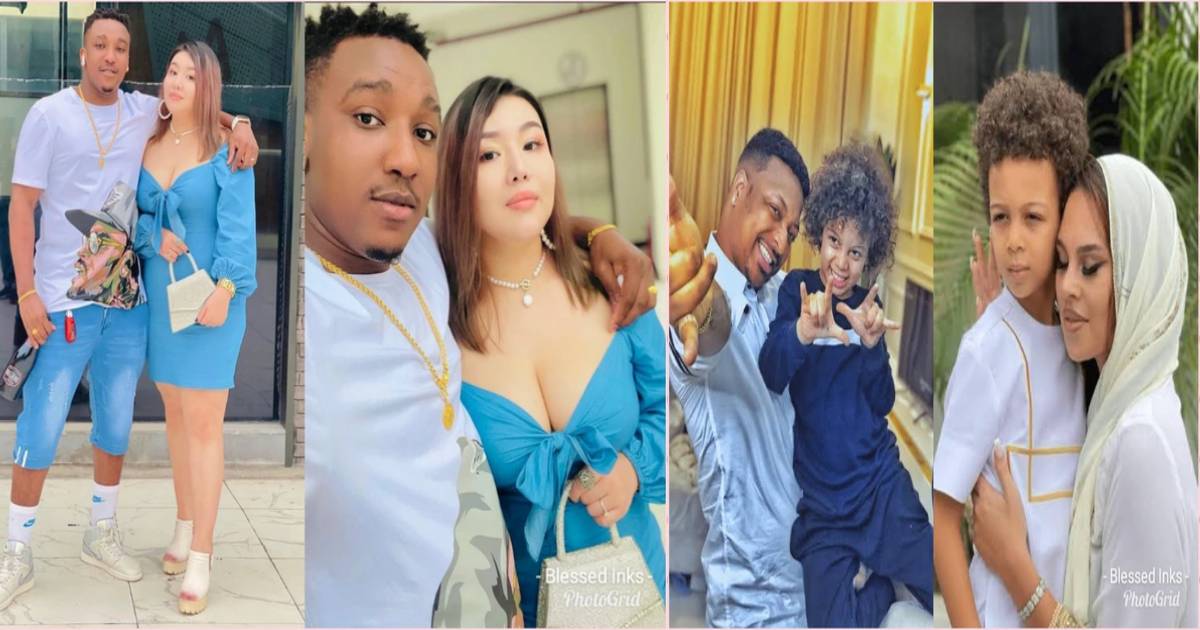 4 Nigerian Celebrities That Got Married To Foreign Women & How Their Children Look