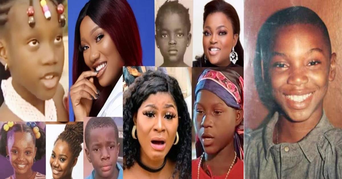 8 Nollywood Actors Who Started Working at a Young Age (See Here)