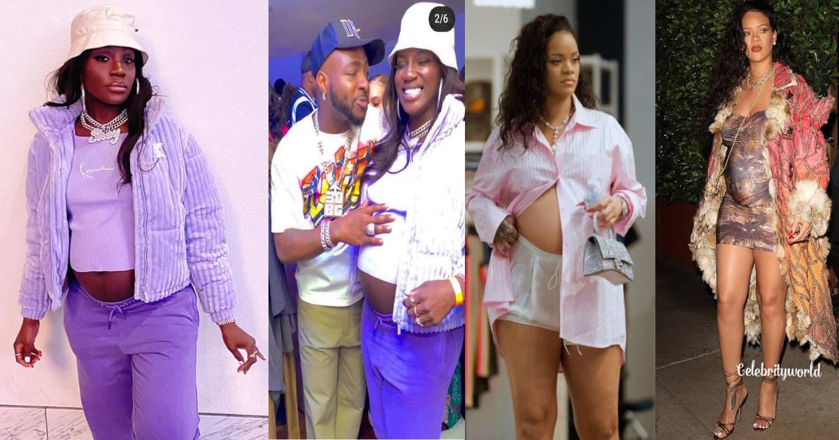 6 Female Celebrities That Followed The Trend Of Showing Off Their Baby Bump This Year (Photos)