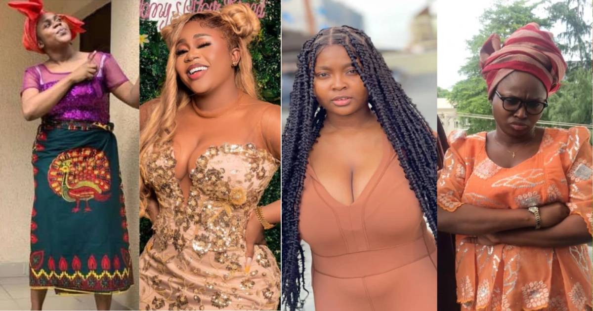 Checkout What 4 Nigerian Female Skit Makers Look Like Outside Their Hilarious Costumes (Photos)