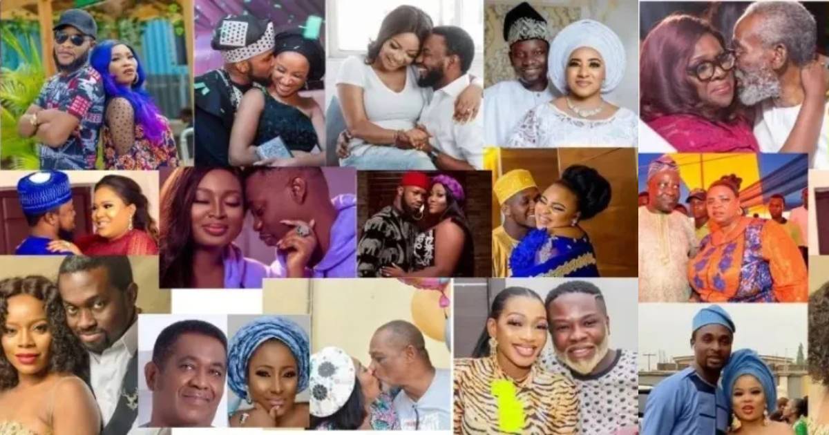 10 Nollywood Actors Who Are Married To Fellow Actors (See Photos)