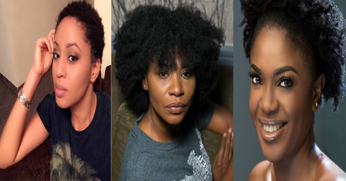 See 20 Female Celebrities Who Looked Beautiful Rocking Their Natural Hair