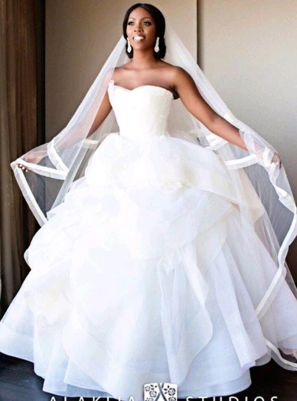 tiwa savage wedding dress - FabWoman | News, Style, Living Content For The Nigerian Woman