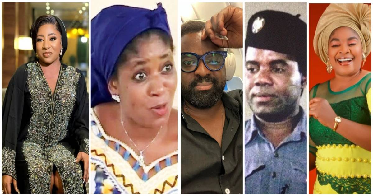 4 Late Nollywood Veteran Actors Whose Children Also Grew Up To Become Movie Stars