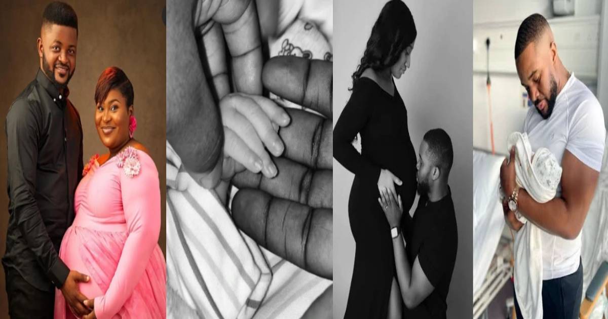 5 Celebrities Who Welcomed Their First Child In 2022 (Photos)