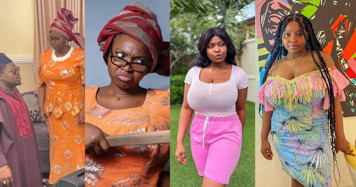 3 Nigerian Skit Makers Who Dress Like Old People In Their Videos [PHOTOS]