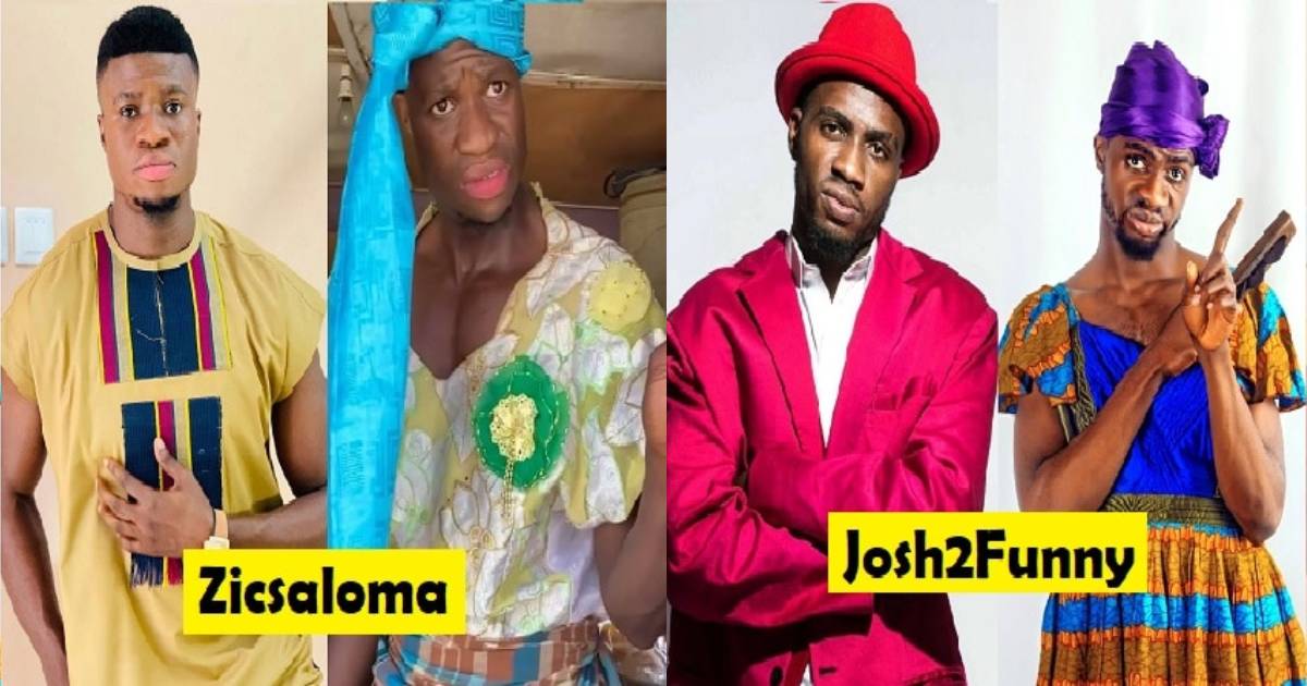 4 Nigerian Male Comedians Who Dress Like Women In Their Comedy Videos