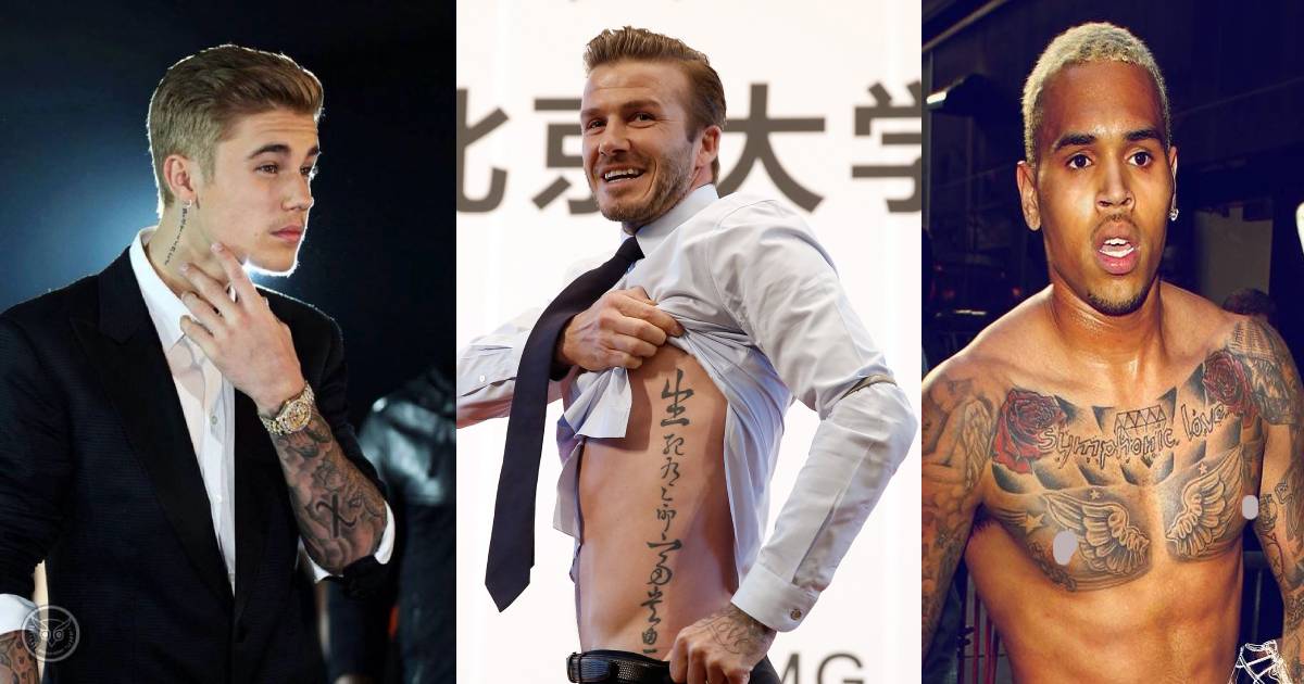 7 Male Celebrities With Tattoos And Their Meanings (Photo)