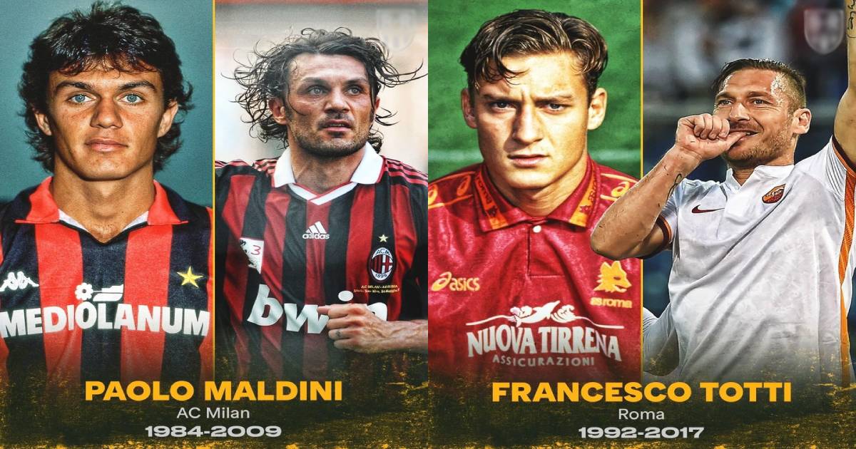 9 Elite Players Who Spent Their Entire Careers Playing For A Single Club; Including Active Players.