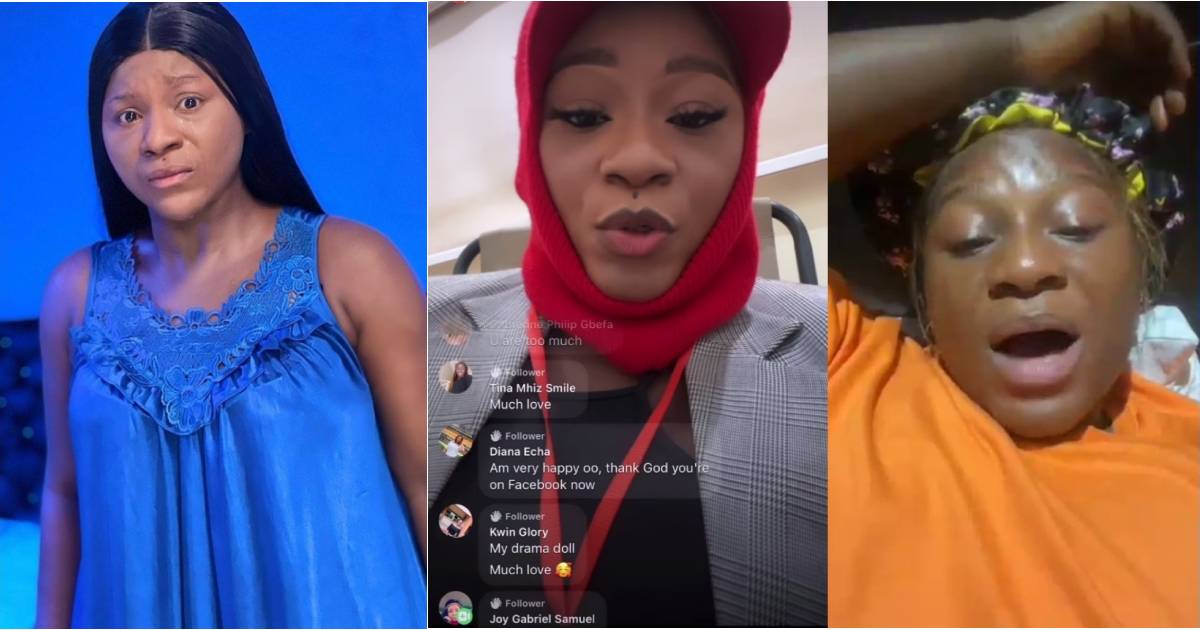 ‘They Keep Telling Lies About Me” – Actress Destiny Etiko Rants On Facebook Live (VIDEO)