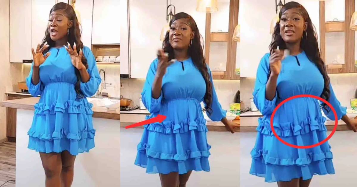 Mercy Johnson reacts to claims of expecting a 5th child following visible baby bump in recent video