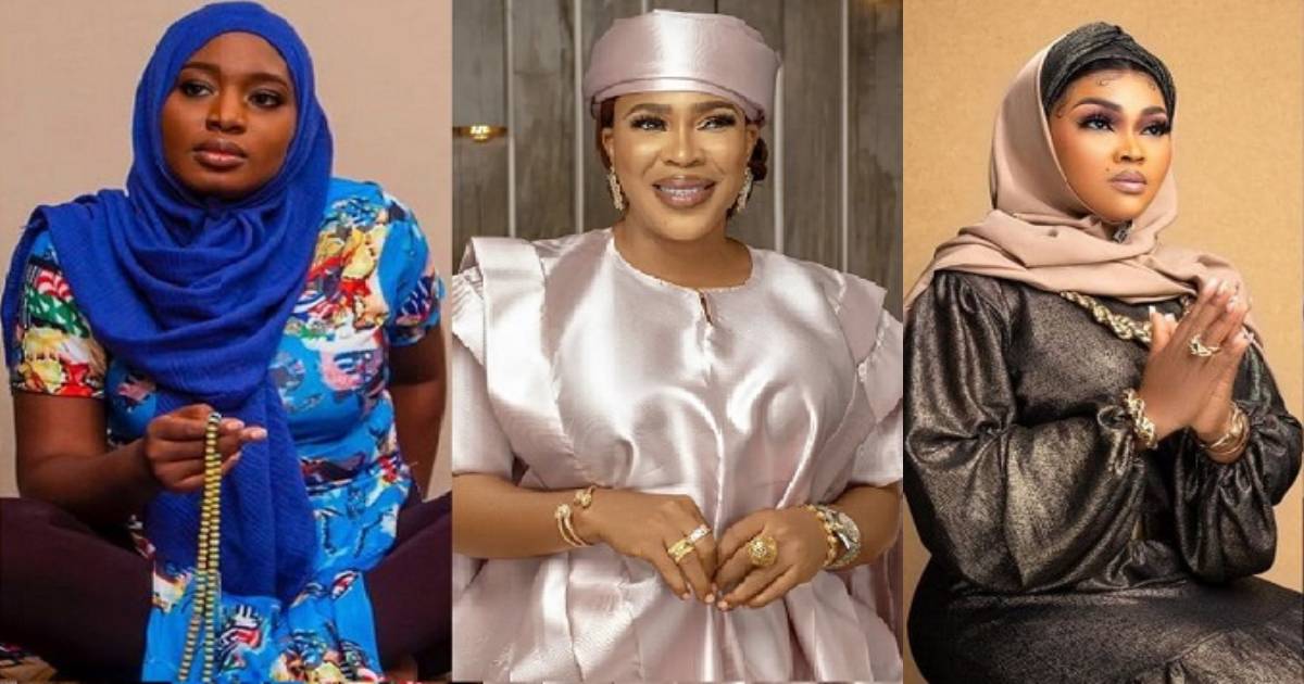 Checkout 7 Beautiful Nollywood Actresses Who Converted To Islam From Christianity (Photos)