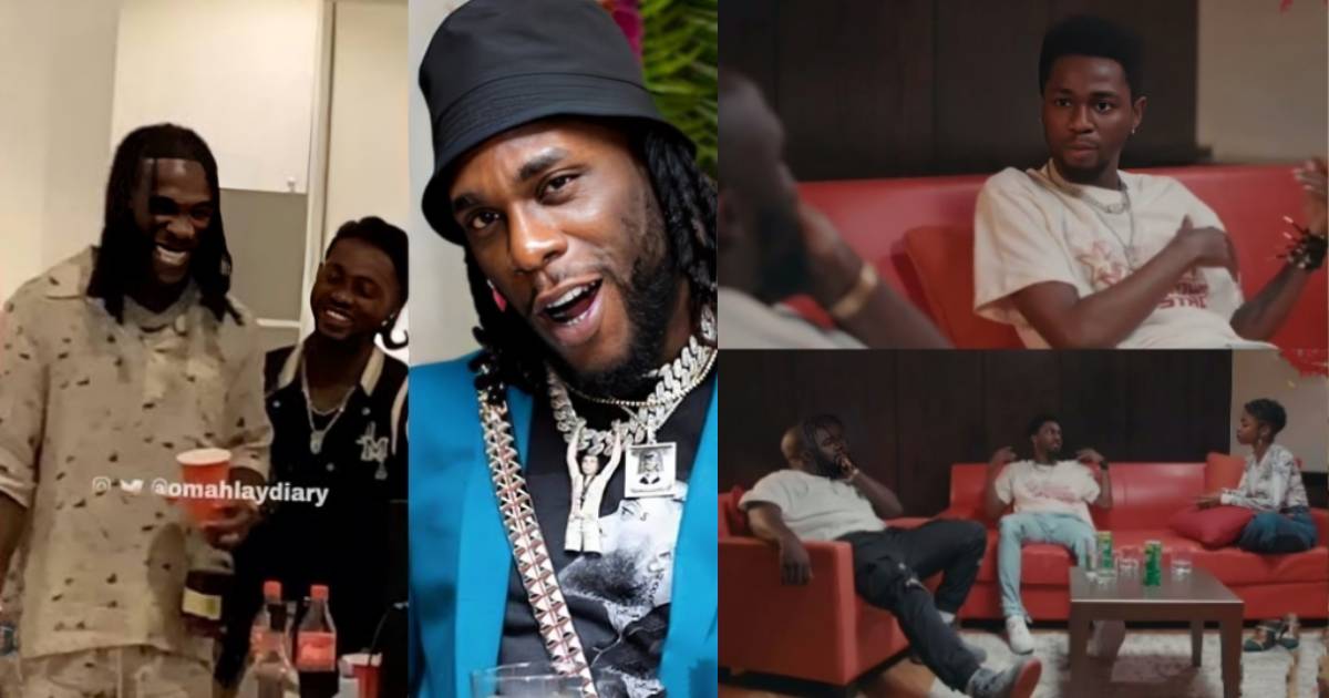 Omah Lay Under Fire Over His Controversial Comment In Recent Interview About Burna Boy (Video)