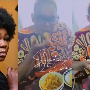 Na so person dey die - Reactions as Video of Actress Ada Amah eating with friends last Night Before she Died Surface Online [Video]