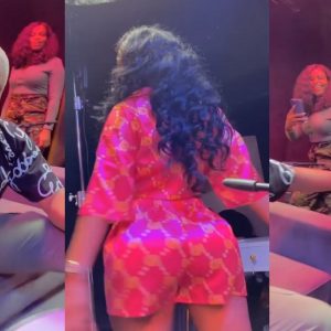 The Silicon go burst o - Reactions as Pretty Mike Spanks Mercy Eke’s Bum in Public [Video]