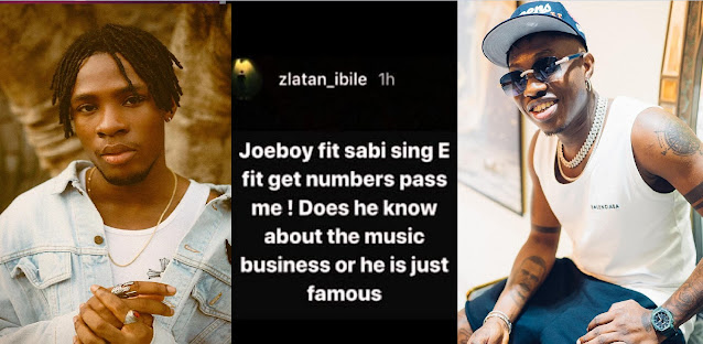 Drama as Joeboy Finally Responds to Zlatan’s Insult Comment About Him 2 Years Later