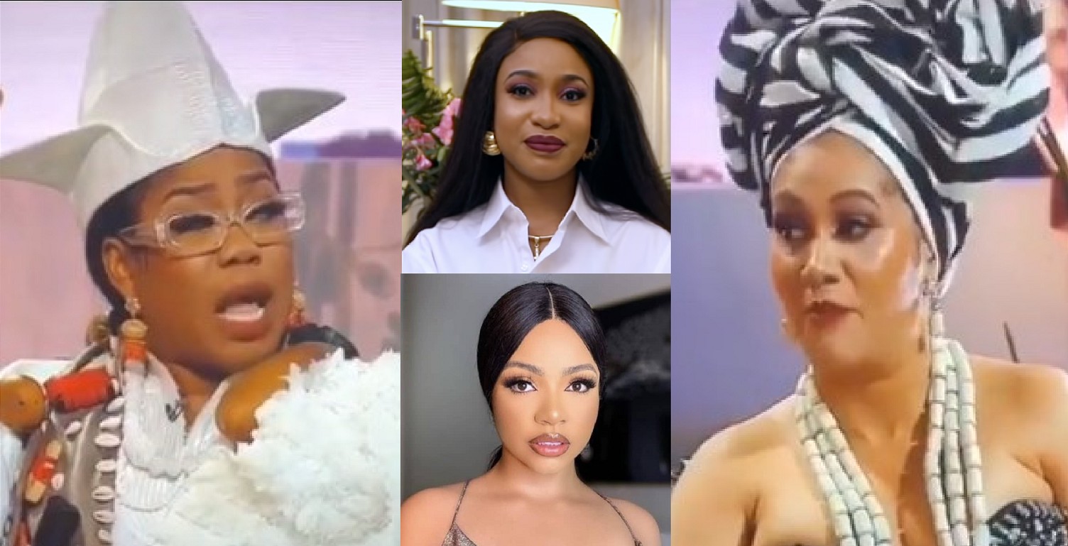 Toyin Lawani Accuses Tonto Dikeh And Nengi Of Snatching Her Man – Caroline Reveals on Live TV [Video]