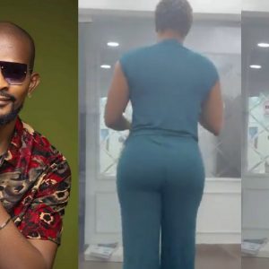 Why Your Hips Shift go one Side Like Situation Of Nigeria” – Uche Maduagwu mocks Blessing Okoro Over Her Surgery Bum [Video]
