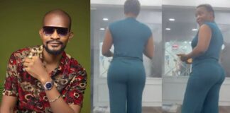 Why Your Hips Shift go one Side Like Situation Of Nigeria” – Uche Maduagwu mocks Blessing Okoro Over Her Surgery Bum [Video]