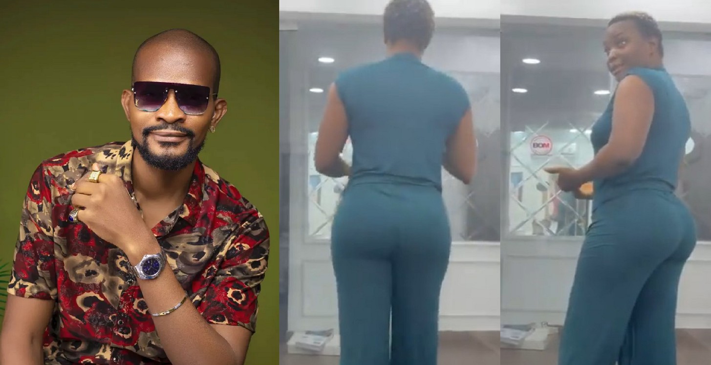 Why Your Hips Shift go one Side Like Situation Of Nigeria” – Uche Maduagwu mocks Blessing Okoro Over Her Surgery Bum [Video]