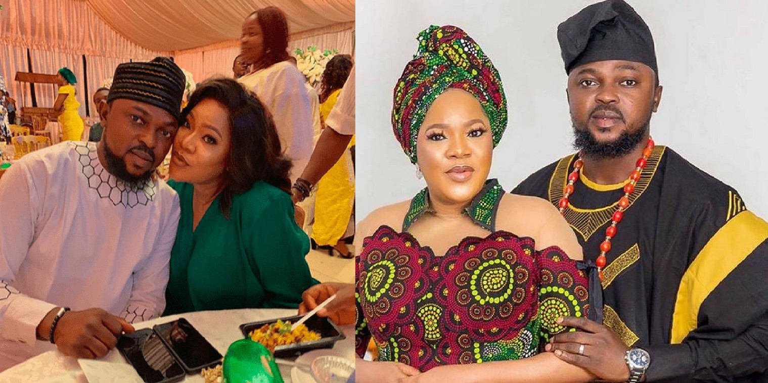 Toyin Abraham’s Marriage Allegedly Going Through Crisis Even Though They Play Happy Couples Online