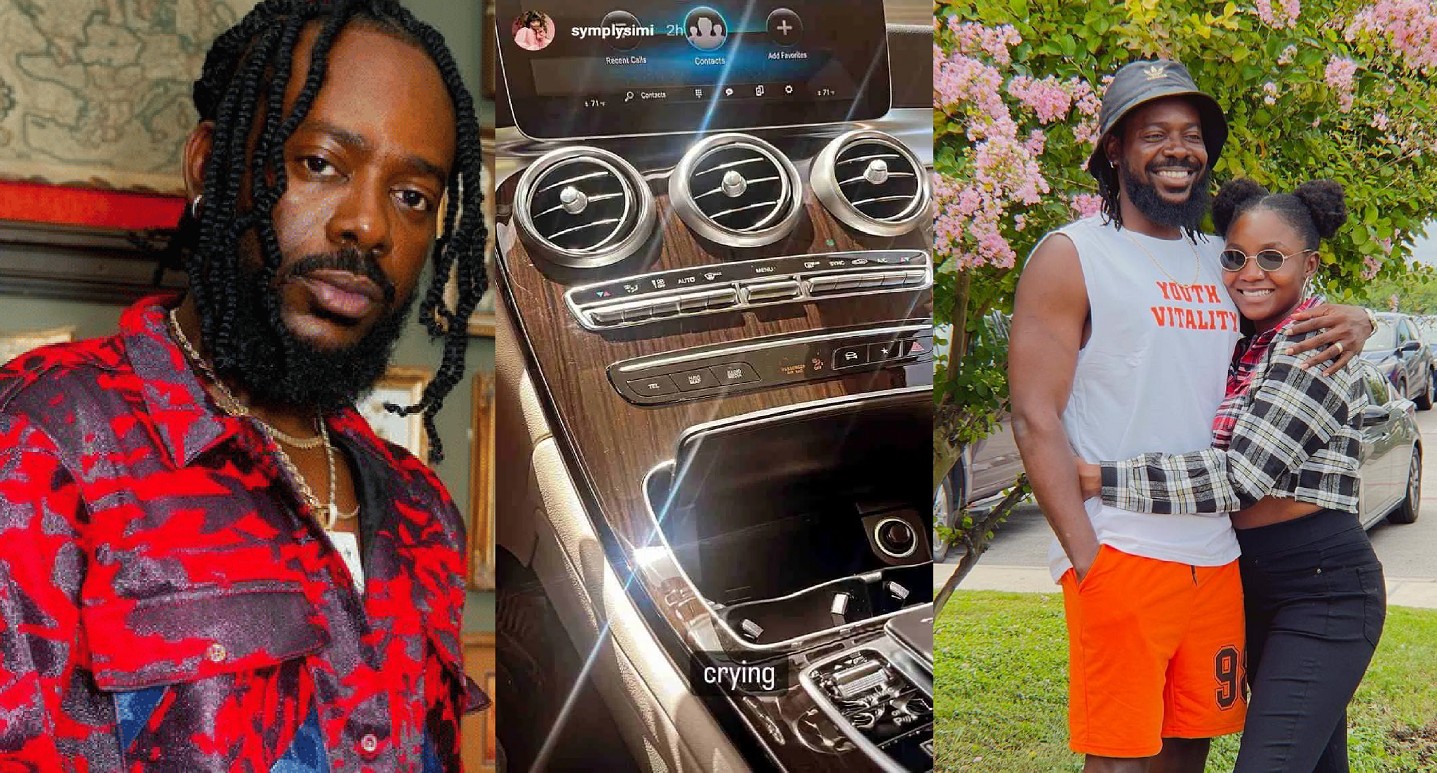 Singer Adekunle Gold Gifts his wife, Simi a new car Worth Millions of Naira (Video)