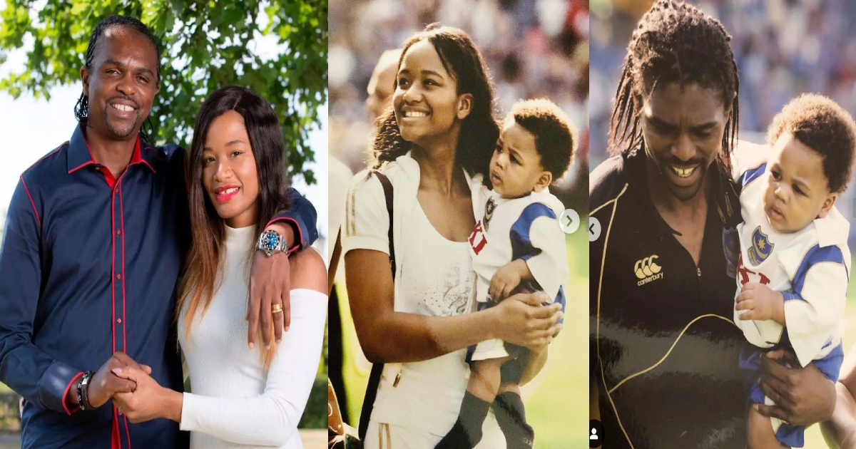 "Thank You For 15 Years Of Fun" Kanu Nwankwo's Wife Says As She Celebrates Son's Birthday (Photos)