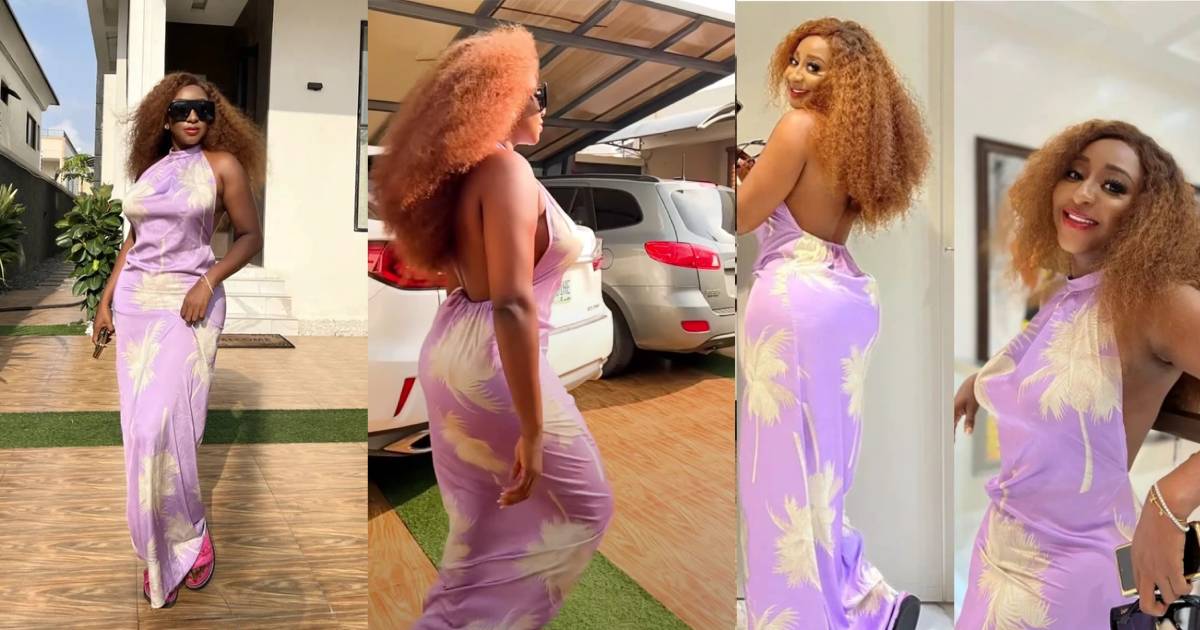 Reactions As 40 Years Old Actress, Ini Edo Shows Off Her Mansion And Cars In A New Video