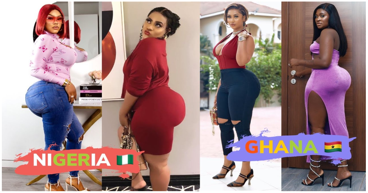 Nigeria Vs Ghana - Which Country Has The Curviest Female Celebrities?