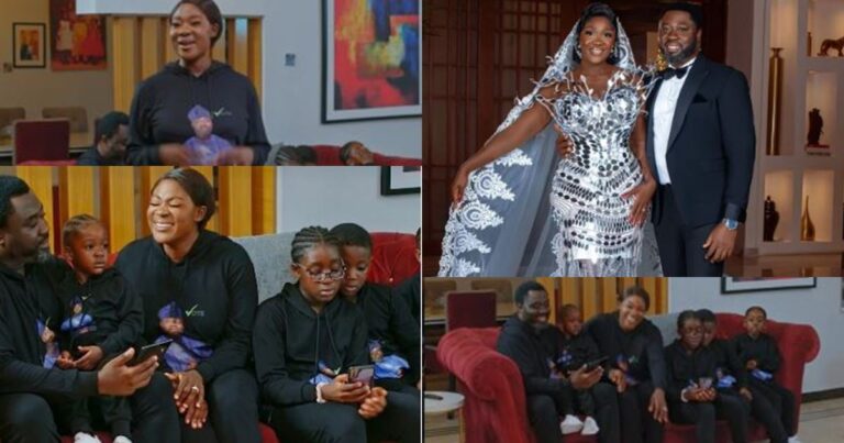 “Marry beta wife” – Reactions as Mercy Johnson throws weight behind husband’s political ambition (Video)